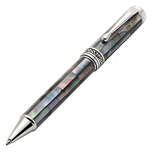 Xezo Maestro ブラックマザーオブパール ローラーボール Amazon | Xezo Maestro Twist Action Ballpoint Pen, Medium Point