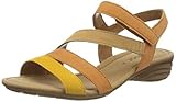 mango sandalen braun  Gabor Shoes Damen Casual Riemchensandalen, Gelb (Mango/Pfirs./Düne 12), 36 EU