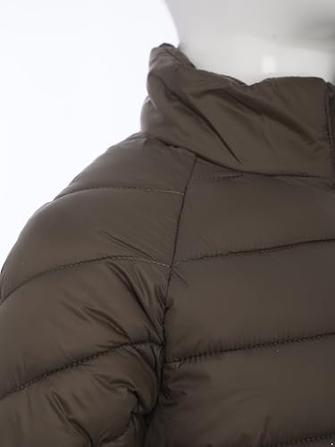 Image of YiZYiF Girls Thicken Padded Clothes Lightweight Puffer Jacket Zip Up Warm Outerwear Winter Fleece Coats 5-12 Years