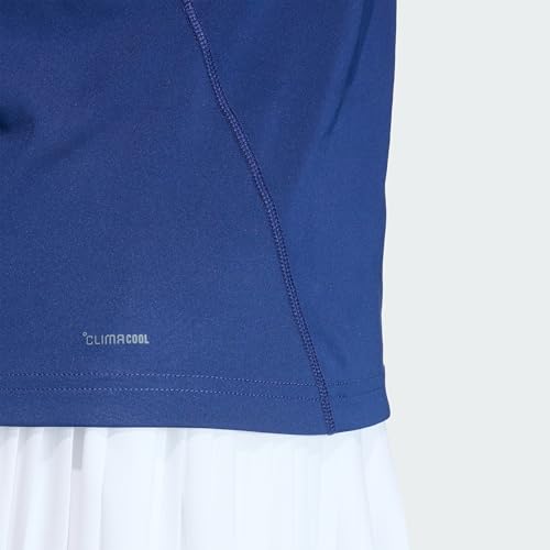 adidas Femme Club Tennis Climacool Tank Shirt, Dark Blue/Dark Blue, L