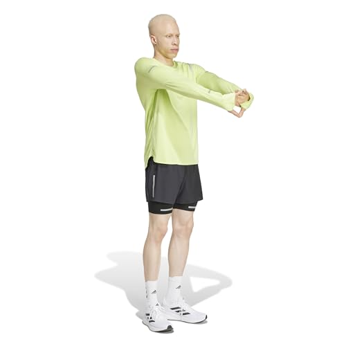 adidas Men's Ultimate Running Reflective Two-in-one Shorts3