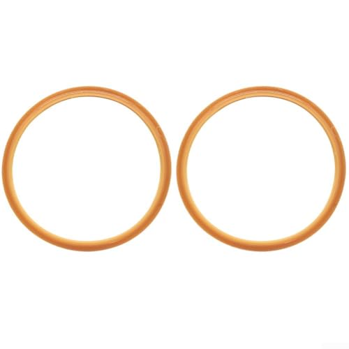 Anillo de sellado de silicona para olla a presión de repuesto para uso doméstico, junta transparente diseñada para cocinas de aleación de aluminio a una presión adecuada (B 32 cm)