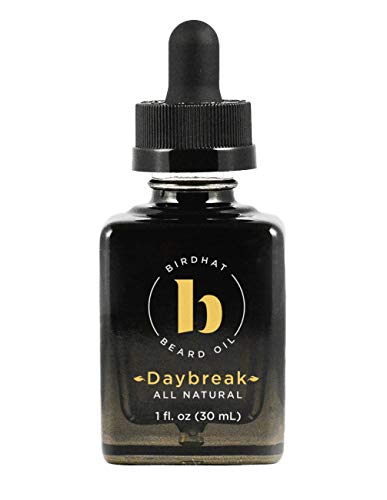 Birdhat Beard Oil - Daybreak, scented beard oil for men - All Natural Beard Oil Treatment (1 oz)