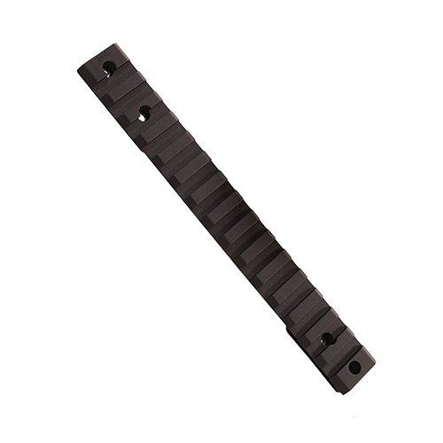 Warnex 40mm Mounts 7651M Warnex 40mm Mounts, Mountain Tech Picatinny Stylex 40mm 1Piece Base, Howa 1500/Weatherby Vanguard Long Action, Matte Black