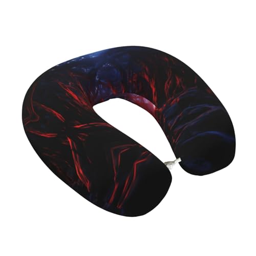 Almohada cuello espuma viscoelástica tamaño único negra miniatura 2