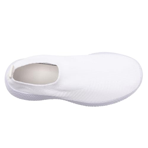 Image of DLWKIPV Womens Slip on Walking Tennis Shoes for Women Work Running Athletic Gym Sports Sneakers Lightweight Casual Shoe