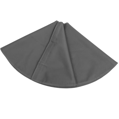 Cache pied parasol pour masquer une base de parapluie de patio inesthétique