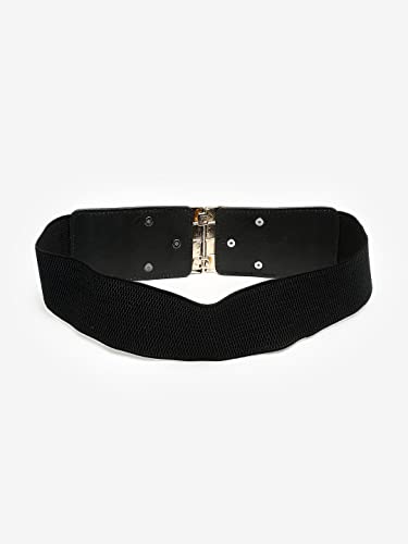 Women's Adjustable Black Kamarband Waist Belt, Celebrity Inspired