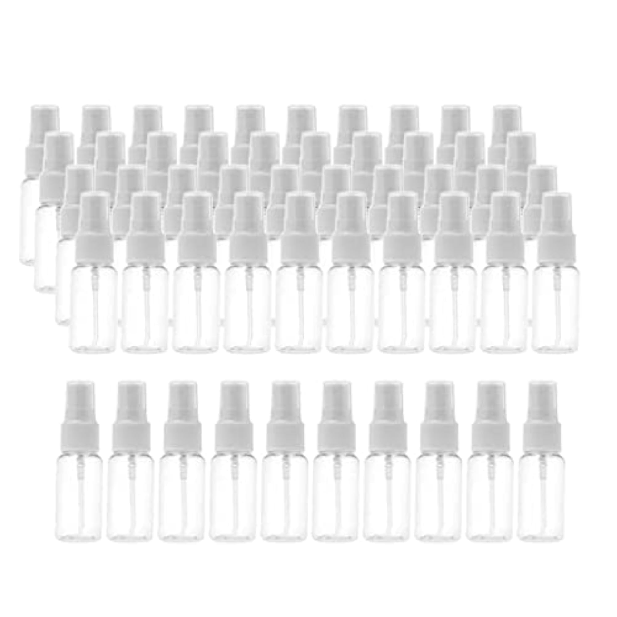 50x Transparent Refillable Empty Atomizer Fine Mist Sprayer