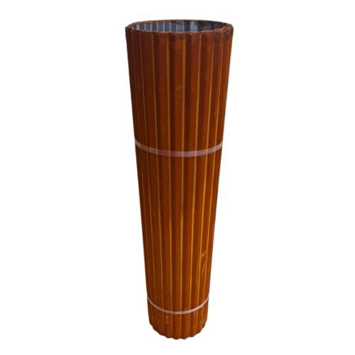 Colorado Steel Rustic Corrugated Metal Wainscoting (Rusted - 10 Foot Roll)