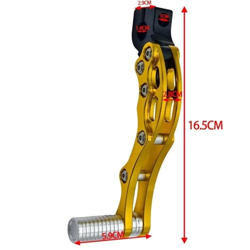 Levier changement vitesse moto CNC réglable accessoires modification avant arrière - 4