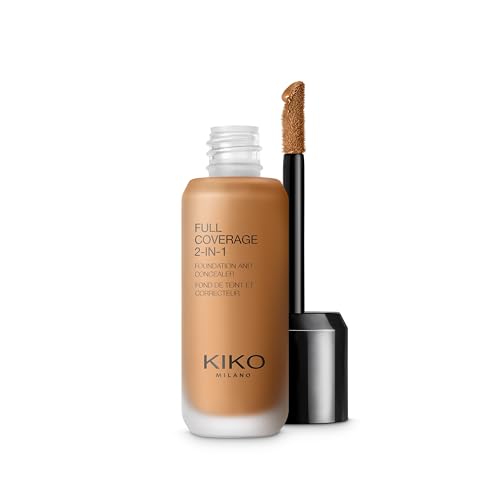 KIKO Milano Full Coverage 2-In-1 Foundation & Concealer, O150 | 2 in 1 Foundation And Concealer, Superior Coverage