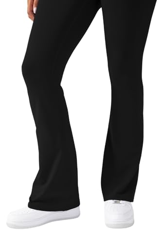 YITTY Active Women's UltraLuxe Kick Flare High Waist Legging, Athleisure, 4-Way-Stretch2