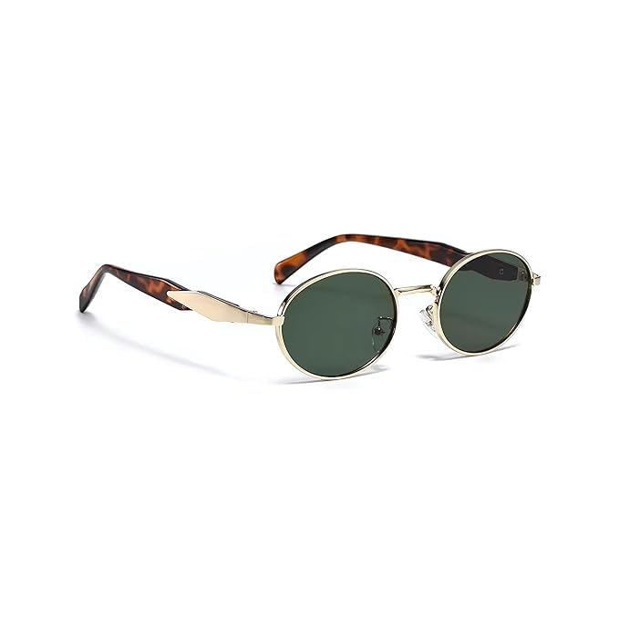 Image of IFLASH Trendy Oval Sunglasses for Women, Stylish Sun Glasses with UV400 Protection, Fashion Accessories Gift