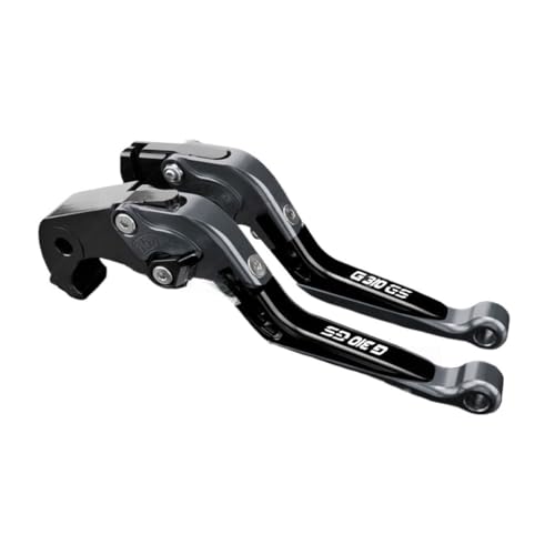 �̂��߂�BMW G310GS G 310 GS 2016-2020 �N���b�`���o�[ �u���[�L���o�[�Z�b�g �����\ �܂肽���ݎ��n���h�����o�[ �I�[�g�o�C�A�N�Z�T���[(Gray BLACK)