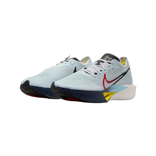 Nike Vaporfly 3 Men's Road Racing Shoes (HJ9079-100, White/Pure Platinum/Speed Yellow) Size 14