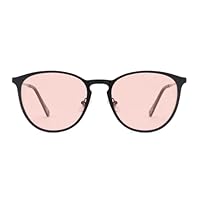 Óculos de sol clássicos quadrados grandes da VIVIENFANG, lentes polarizadas premium, estilo inspirado no designer J1S0531, Shiny Rose Gold Frame/Grey to Pink Lens, Oversized