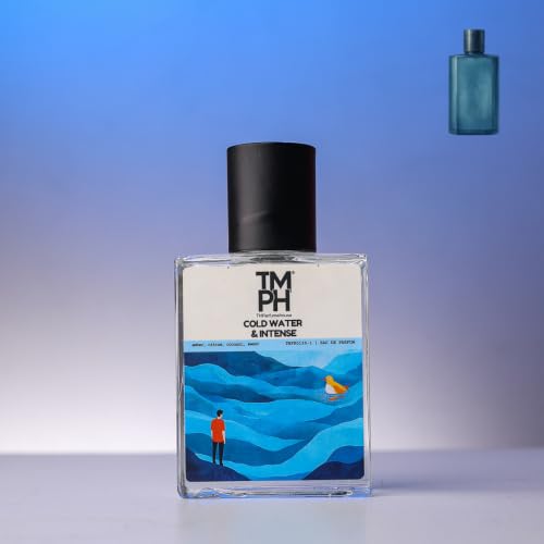 Image of TMPerfumehouse Aqua Water Intense EDP for Men | Citrusy, Aquatic & Long Lasting Perfume Spray | Amber, Citrus & Sweet Fragrance | Luxury Gift for Him | TMPH | 50ml