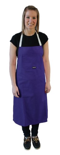 Haan Crafts Pre-Cut Chef/Shop Apron Beginner/Kids Sewing Kit, Purple