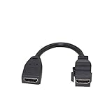 GINTOOYUN HDMI Keystone Jack Adapter,HDMI Female to Female Pigtail Extension Cable 4k Coupler for...