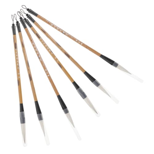 Homoyoyo Professional Bamboo Calligraphy Pen Kit Pcs Writing Brush for Chinese Art for Students and Beginners