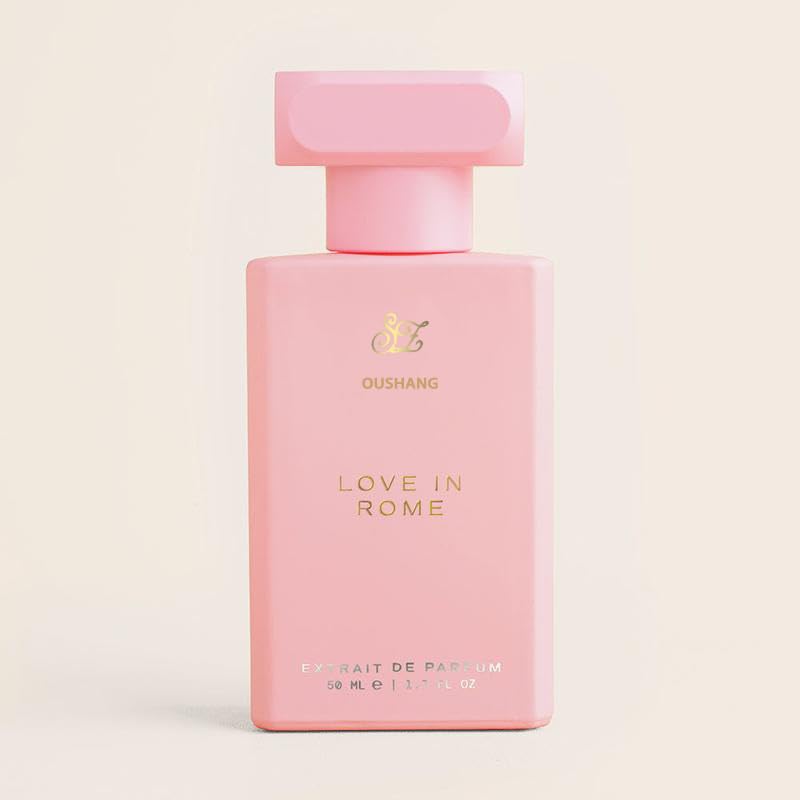 Love in Rome - Perfume romántico floral afrutado para mujeres y hombres, fragancia amaderada de vainilla de jazmín, elegante perfume de larga