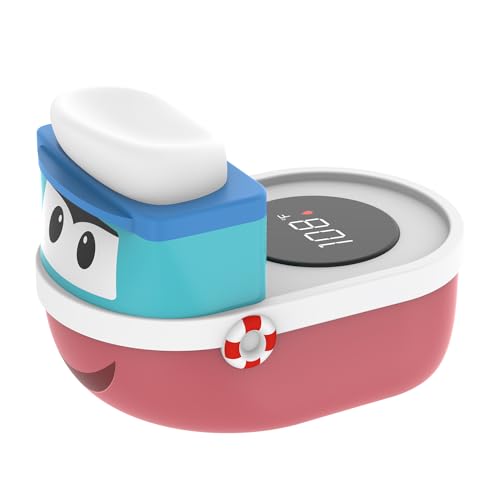 Baby Bath Thermometer Safety| Digital Bath Water Thermometers| Infants Newborns Bathtub Thermometer with Visual Alarm| Kids Bathing Thermometer Floating Toy