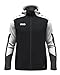 JAKO Unisex Kapuzenjacke Dynamic, schwarz/weiß/anthrazit, L