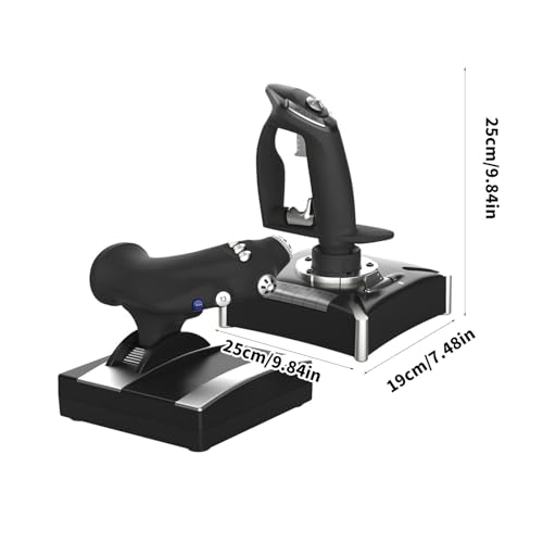 Xanorrg Flight Controller Stick Simulators Controls for Multi Platform Joysticks with Vibrations and Realistic Damping - Image 3