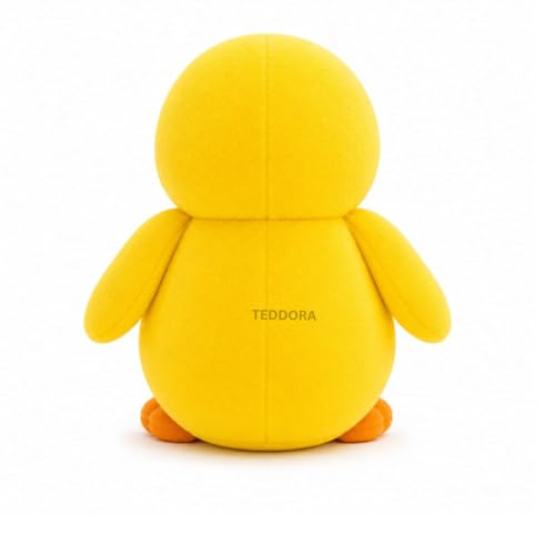Image of Shy Penguin Soft Toy for Girls Boys Kids,Yellow,Penguin Animal Plush Stuffed Baby Teddy Gift Birthday, 18cm