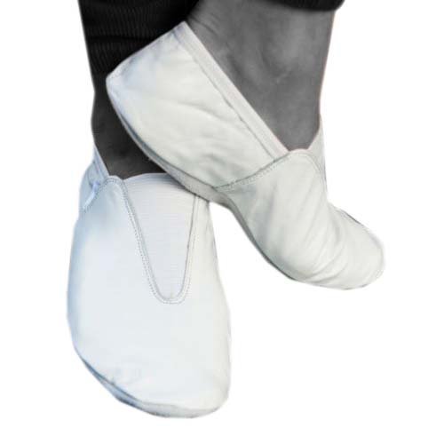 Leather Gymnastic/Training/Dance/Trampoline Shoes Black White (30 Eu)