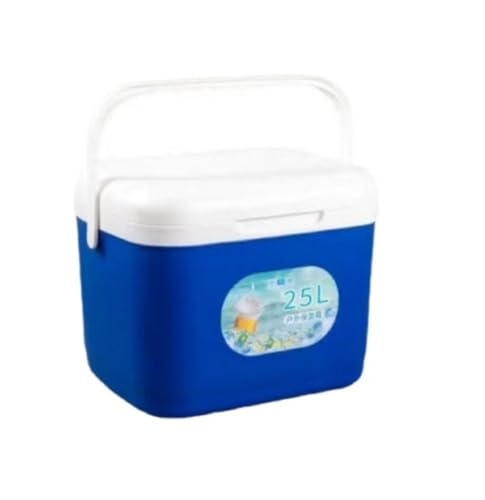 TIKHJ 食品の冷蔵・鮮度保持ボックス、車載式ポータブル屋外ピクニックエアコン (ブルー)