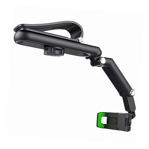 Telefonico per Auto Smartphone per Specchietto Retrovisore Rotazione Stabile Adatto per Visiera Solare e Altri Colore Casuale