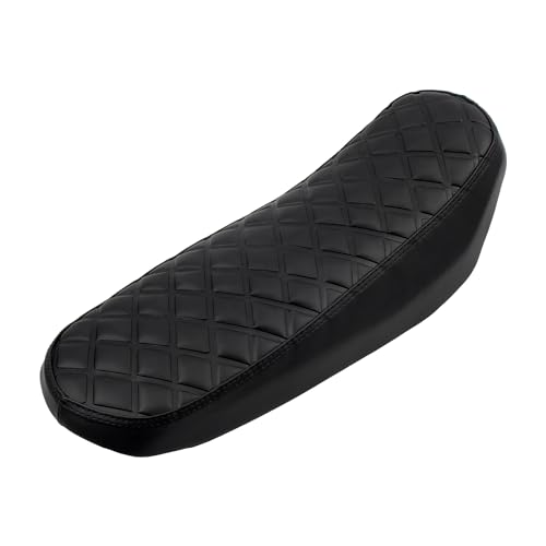 Asiento de motocicleta todoterreno de cuero negro antideslizante para Light Bee XS