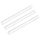 DMiotech 3 Stück 9,6 klare starre Kunststoffrohre 11mm x 12mm Polycarbonat-Rohr Rundrohr für Beleuchtung Wasserinstallation