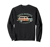 Photo Gallery design vintage per il surf di santa barbara, california felpa Photo Gallery design vintage per il surf di santa barbara, california felpa
