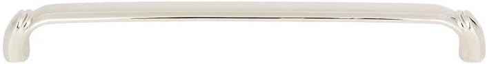 Pomander Pull Color Polished Nickel - Top Knobs 8 13/16 Length Grace Coll Traditional Transitional Bar Handle Kitchen Drawer Cabinet Door Hardware Dresser Bathroom Metal Handle Interior Home