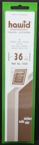 Hawid, Confezione da 25 taschine, per francobolli