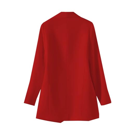 Womens Blazers for Work Casual Long Sleeve Open Front Work Office Suit Business Jackets Solid Blazer with Pockets4
