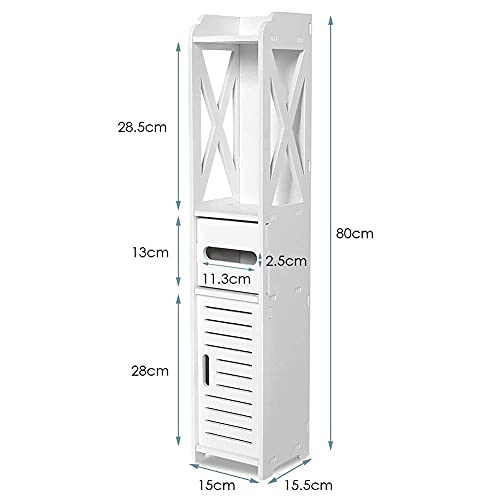 Badkamertoiletmeubilair, heeft de Grote Capaciteit Gemaakt Houten Badkameropslagplank voor Toilet - Image 7