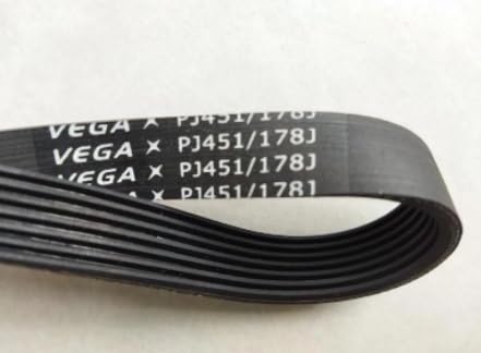 Spare Part for 2Pcs 7PJ451 Drive Belt Ribbs Belt - (Color: 2pcs)