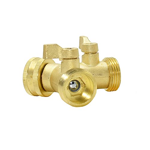 Répartiteur d'eau 3/4 pour robinet de jardin et arrosage simultané en Y