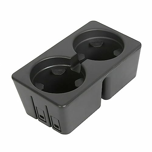 Portavasos Doble para Vehículo de Plástico ABS Negro miniatura 4