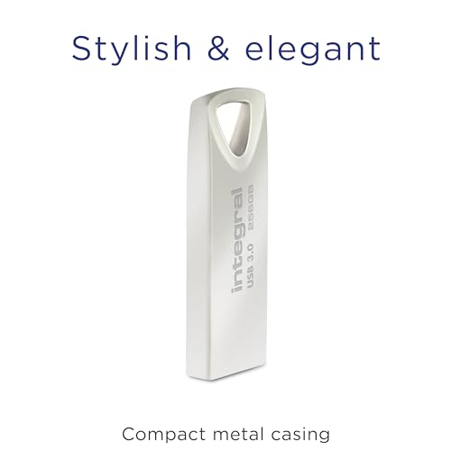 Image of Integral 256GB USB Memory 3.0 Flash Drive Fusion Metal Casing up to 110MB /s