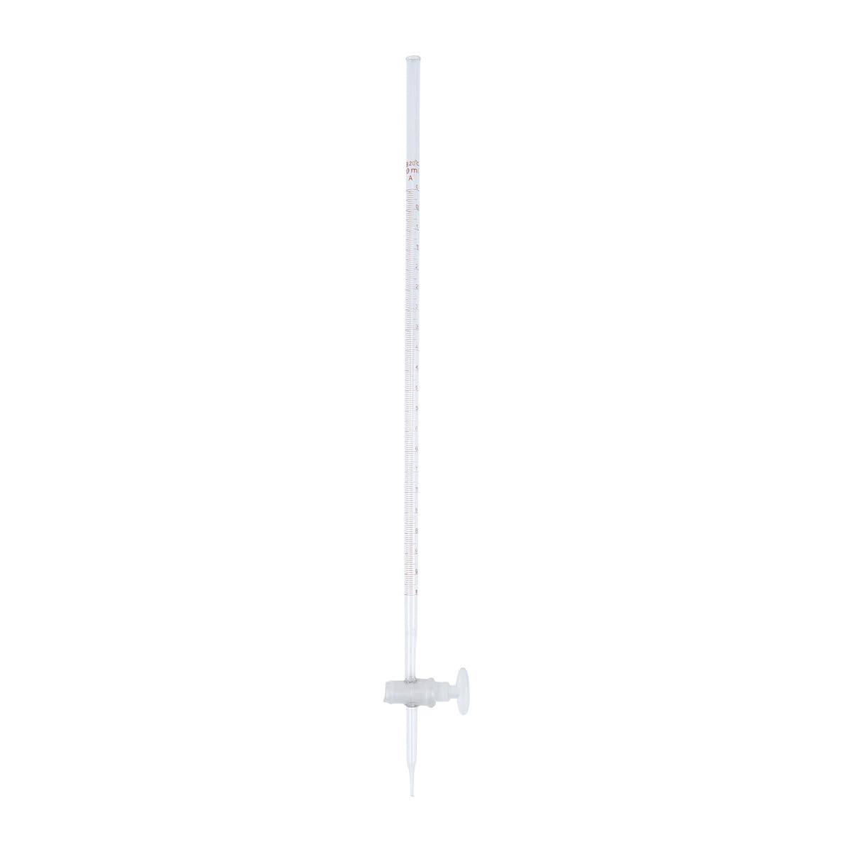BESTOYARD 1pezzo Buretta Di Vetro Acido Strumento Chimico Per Laboratorio Scuola Strumento Di Educazione Secondaria Resistente Alla Corrosione E Calore E Leggero
