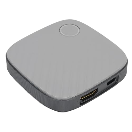 VBESTLIFE Adaptador de Pantalla HDMI Inalámbrico Soporte de Rango de 4k 50m, Enchufe y Reproducción 2.4G 5G Dongle de Espejo de Pantalla Dual de Doble Banda para la Tableta TV Proyector