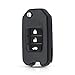 Produktbild LadyCent Klappschlüsselgehäuse mit 3 Tasten, für Honda Accord Civic Fit XRV City Greiz Marina Wisdom Jazz