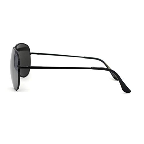 Mens Officer Cop Style Tear Drop Shape Metal Rim Pilots Sunglasses3