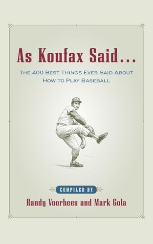 As Koufax Said... view 2