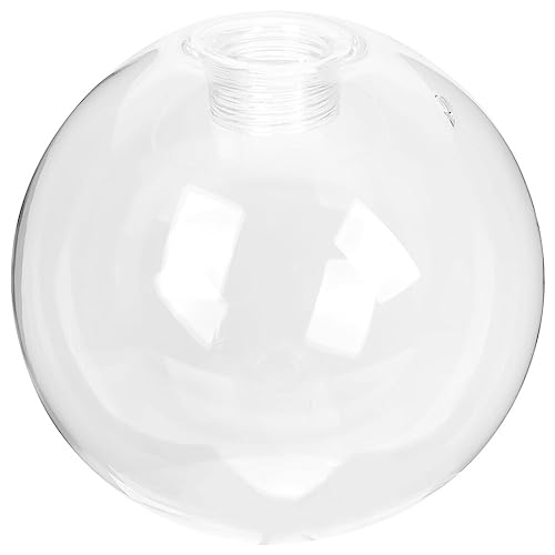 Operitacx Pantalla De Lámpara Pantalla De Luz De Globo De Cristal Pantalla De Esfera Protector De Bombilla Tipo Globo Pantalla De Cristal Globo Vidrio Tornillo G9 Ventilador De Techo